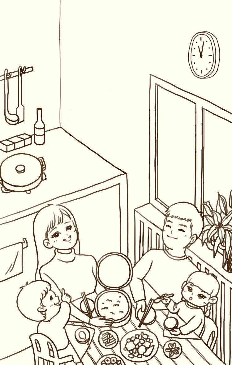 有家有鹤香（图ZNTk0NzE1NTI=） - 商业插画 - 站酷设计师康大哥原创素材 - 站酷ZCOOL