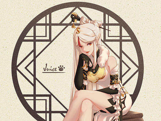 摸鱼画个凝光