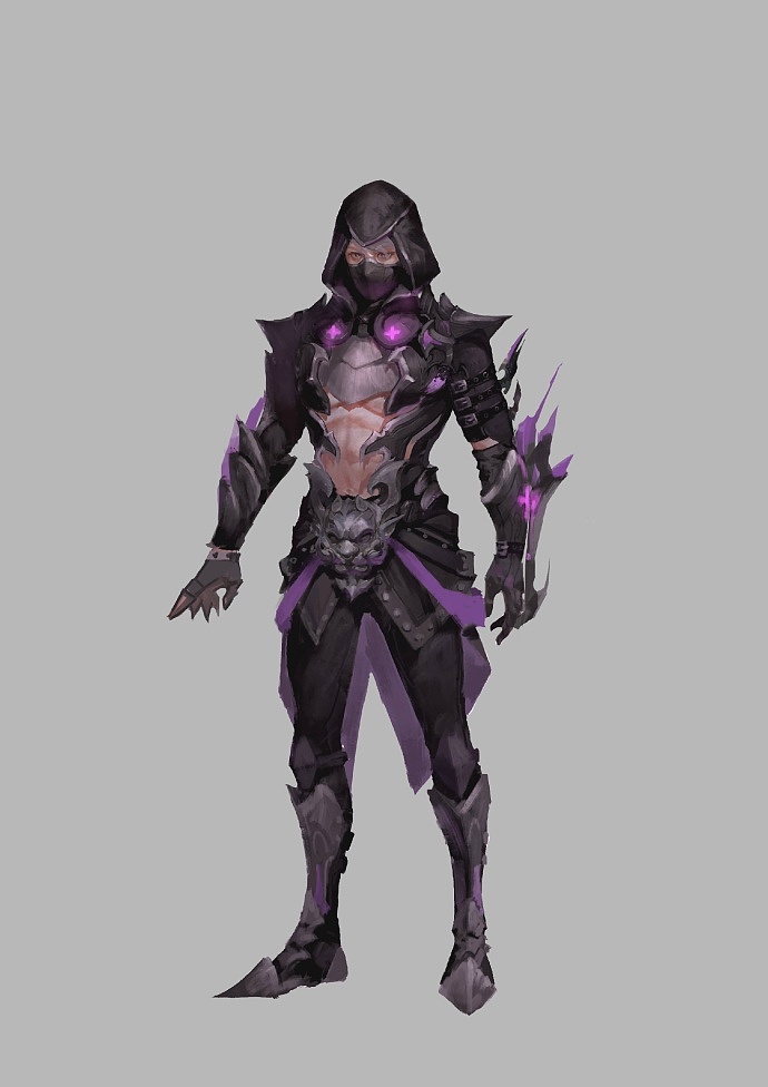 【游戏原画实体班七周作品欣赏】