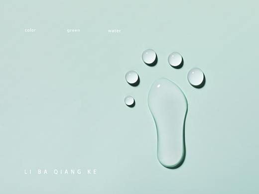 水滴色彩