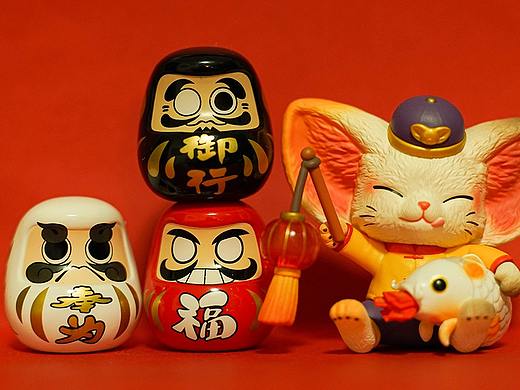 2021年春节泡泡玛特狐舞新年系列拍摄