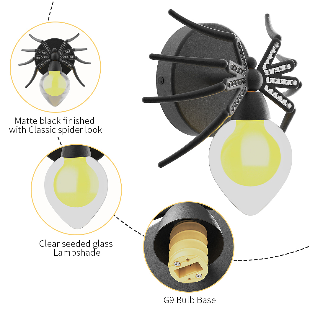 亚马逊蜘蛛壁灯图集