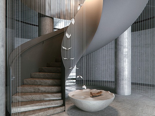 上传唐忠汉设计 楼梯间