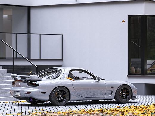 汽車渲染：Octane（個(gè)人主頁(yè)-ZNTQzNjc1MDQ=） - 機(jī)械/交通 - 站酷設(shè)計(jì)師蜂設(shè)傳媒原創(chuàng)素材 - 站酷ZCOOL