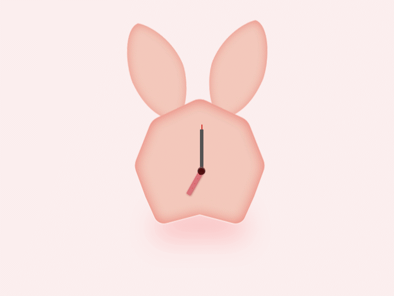 萌兔闹钟
