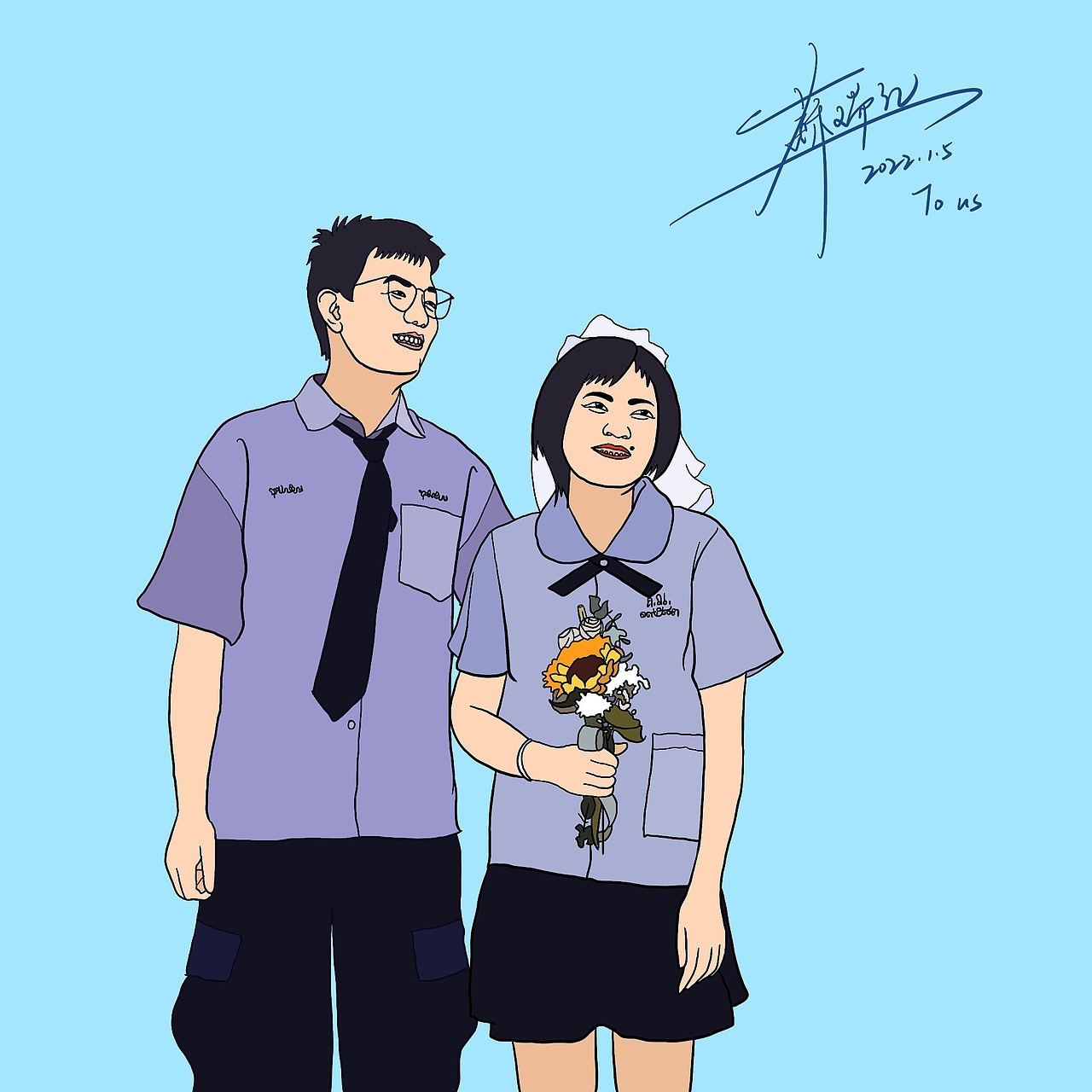 手绘头像/procreate（图ZMjg1NDE0OTIw） - 艺术插画 - 站酷设计师苏屁猪爷爷一级棒原创素材 - 站酷ZCOOL