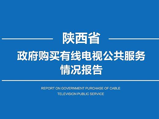 广电政府购买有线电话、是公共情况报告蓝皮书册子