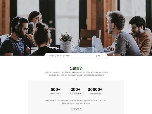 企业网站-关于我们