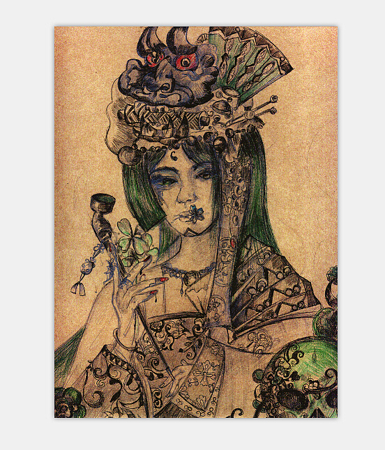 <“唐—— 游侠插画>四川师范大学大学美术学院 #青春答卷2015#