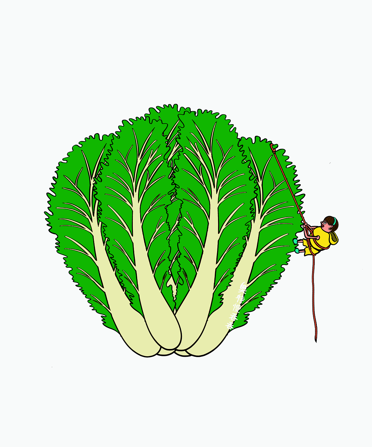 白菜脑洞😳🤓？？？（图ZMzU3NzU4MTk2） - 艺术插画 - 站酷设计师奥特慢吞吞原创素材 - 站酷ZCOOL