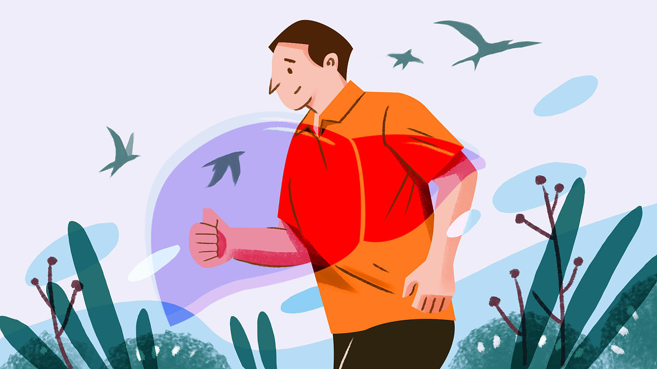 一些医疗健康类插画