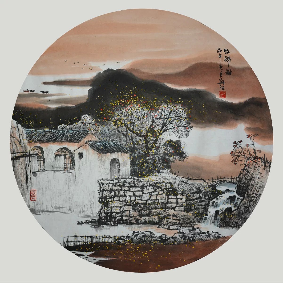 太行问道—张月岗新书作品预展（图ZNDY3OTkxMzY=） - 绘画 - 站酷设计师画家张月岗原创素材 - 站酷ZCOOL