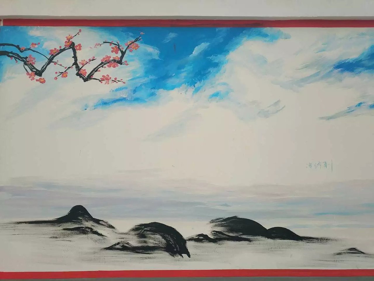 蜀绘壁画作品-乡村文化墙（图ZMTE3NTA2MzYw） - 建筑设计 - 站酷设计师蜀绘壁画原创素材 - 站酷ZCOOL