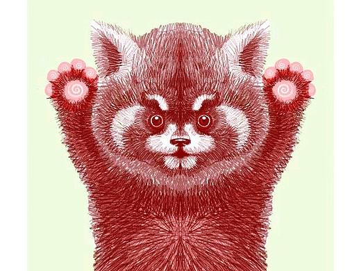 小熊猫（个人主页-ZNjI2MDA4MzY=） - IP形象 - 站酷设计师敬亭山的杂画店原创素材 - 站酷ZCOOL