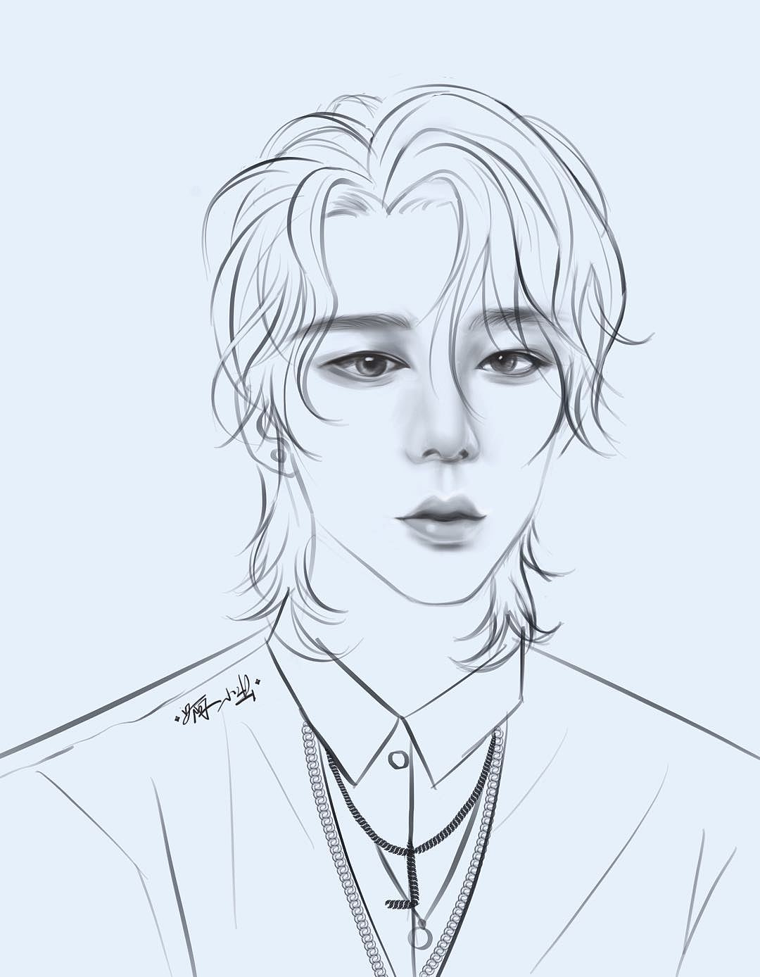 🌵厚涂小哥哥头像合集（图ZMzQ3MzQwMDY0） - 创作习作 - 站酷设计师尘曦治愈插画原创素材 - 站酷ZCOOL