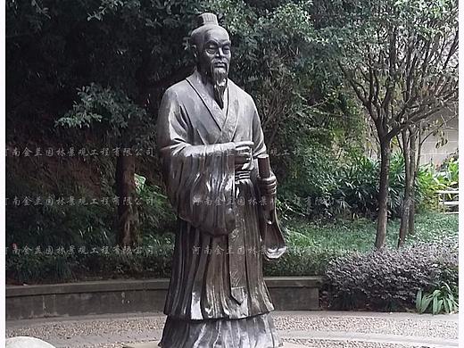 【案例】学校教育家玻璃钢雕塑定制（图）