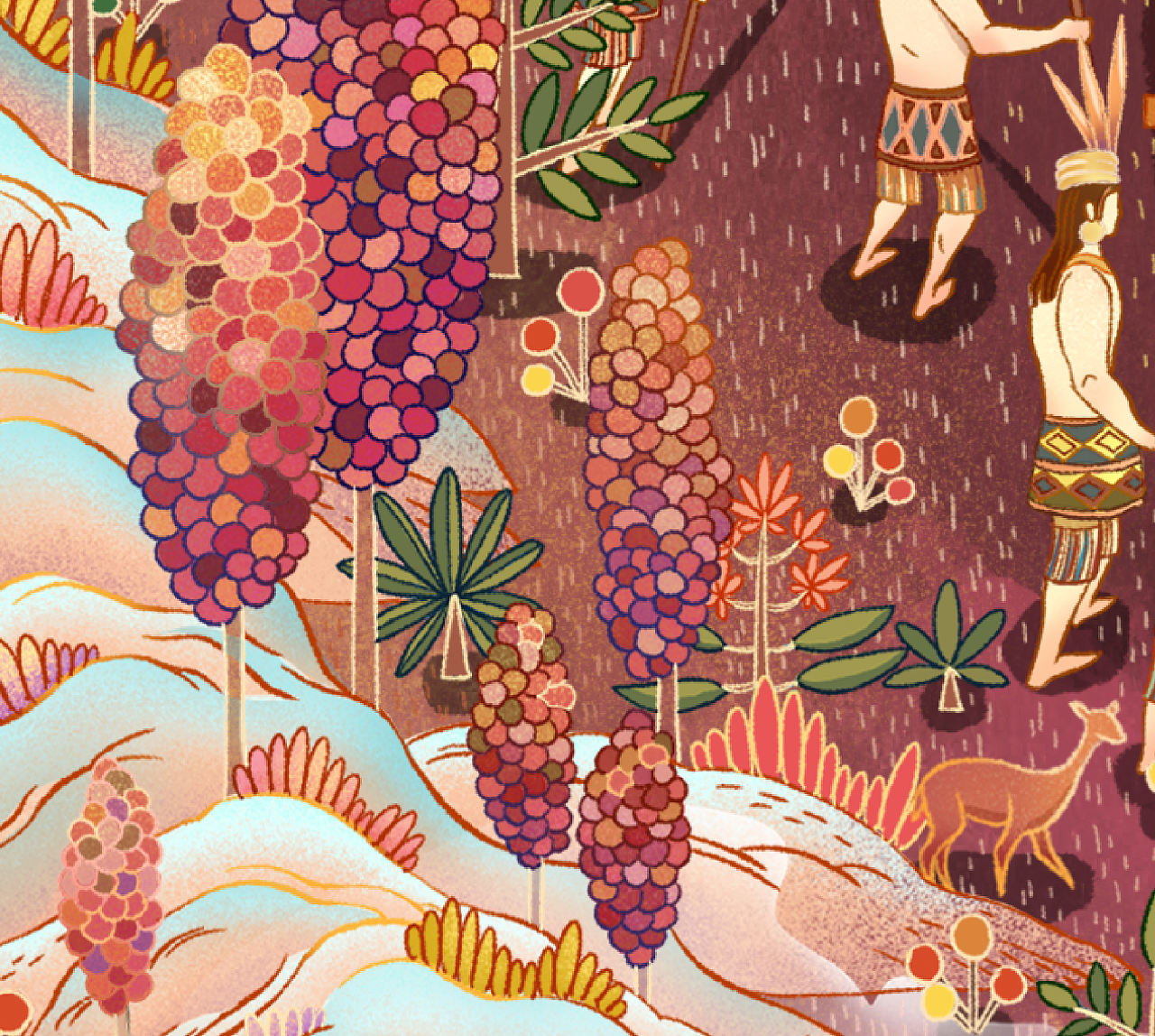 藜麦的故事|插画|商业插画|黎小样 - 原创作品 - 站酷 (zcool)