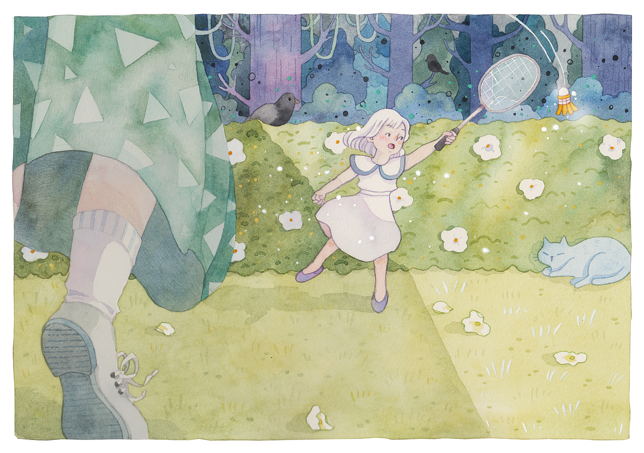 创作的一些插画标签儿童插画绘本童话手绘作品信息创作时间2021/03