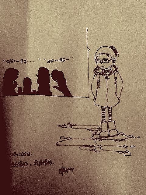 大学最后的日子。