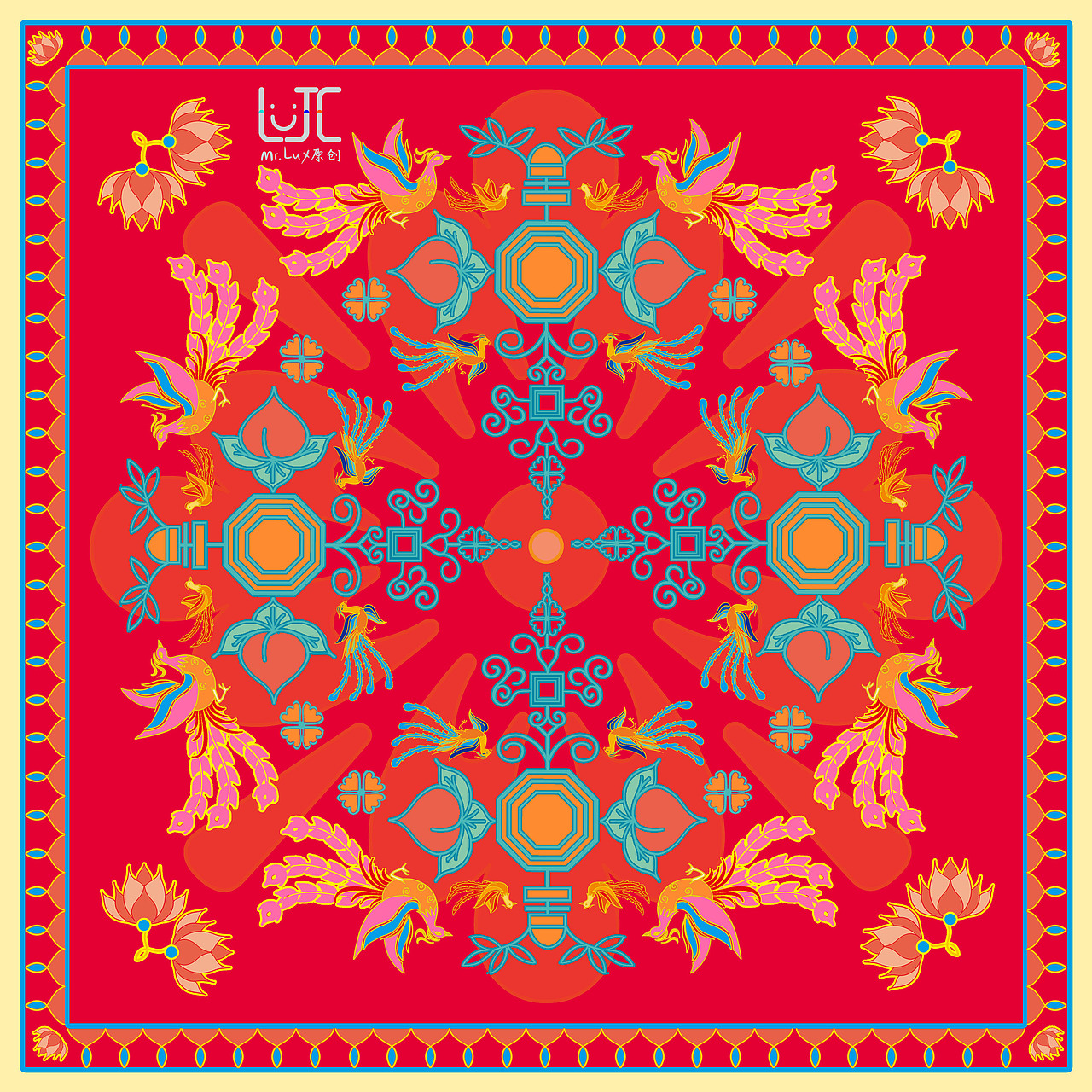 黄梅挑花纹饰图案（图ZMjA3NDM2Njg0） - 创作习作 - 站酷设计师为你加冕原创素材 - 站酷ZCOOL