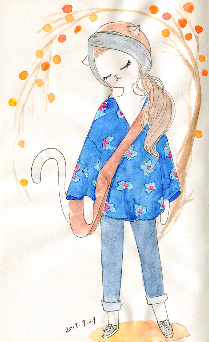 喵小姐每日style