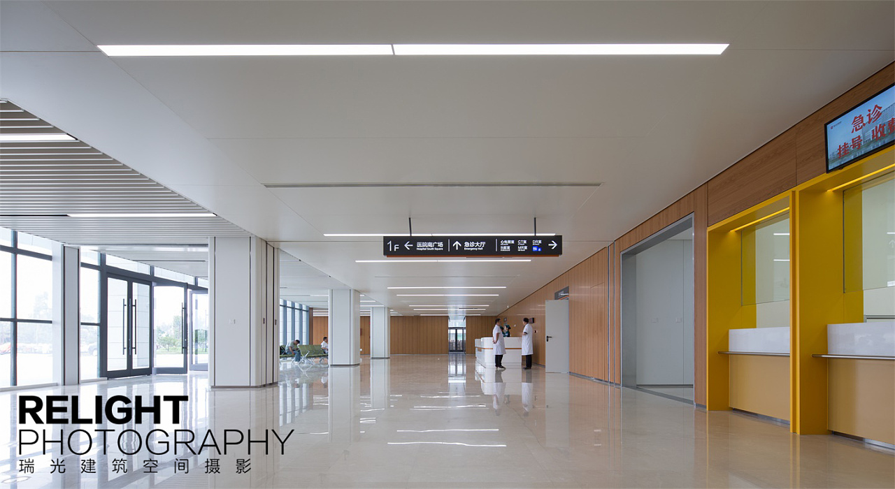 山东济南瑞光建筑空间摄影——金锣医院