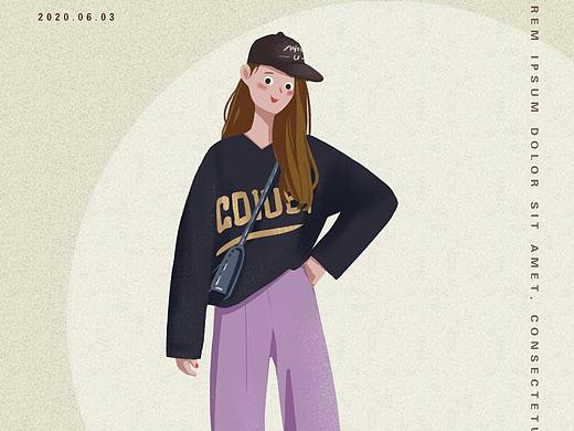 少女插画打卡练习