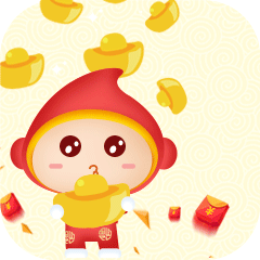 一组新年gif表情包（图ZMTM1NzE2Njcy） - 图标 - 站酷设计师yunyun107原创素材 - 站酷ZCOOL