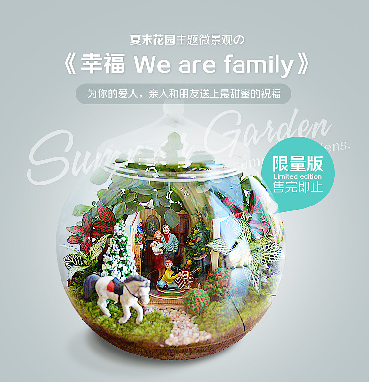 绿植手作--幸福一家主题微景--《夏末花园成长日记33》（图ZMzY1OTgxNzY=） - 其他手工艺 - 站酷设计师zxsummer原创素材 - 站酷ZCOOL