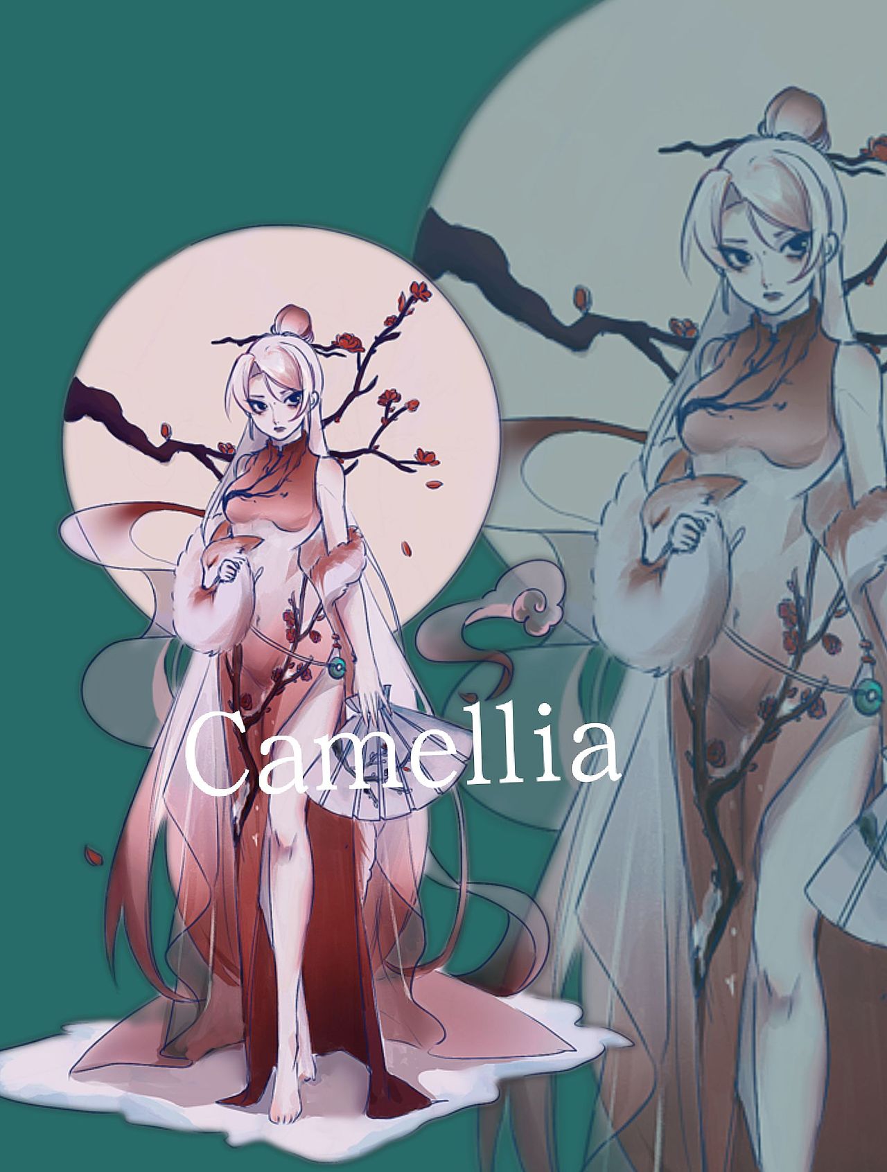 人物设计（梅兰竹菊）（图ZMzcxNDY3MjA4） - 其他动漫 - 站酷设计师Camellia鼠鼠原创素材 - 站酷ZCOOL