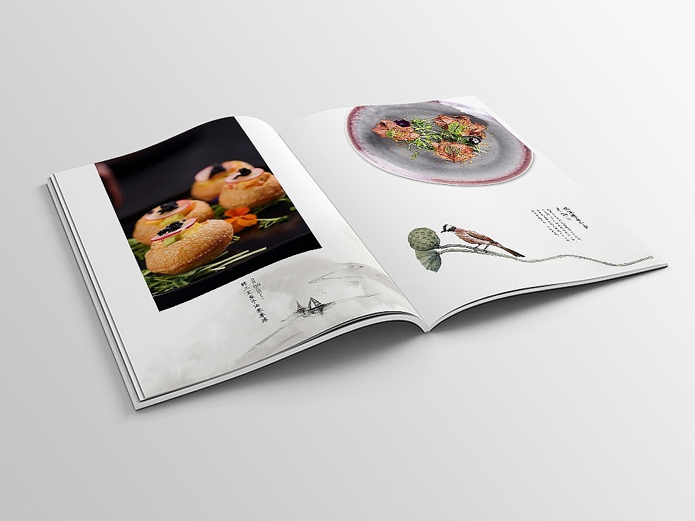 餐饮类-菜单-画册（图ZMTkxMjY0MTIw） - 书籍/画册 - 站酷设计师弓也设计师原创素材 - 站酷ZCOOL