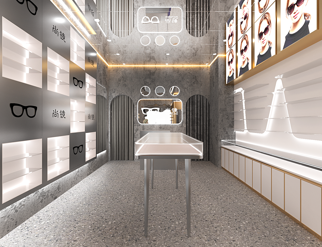 叙利亚风眼镜店，打造网红打卡地（图ZMjg3NzkyODg0） - 商业空间设计 - 站酷设计师设计师Xinxin原创素材 - 站酷ZCOOL