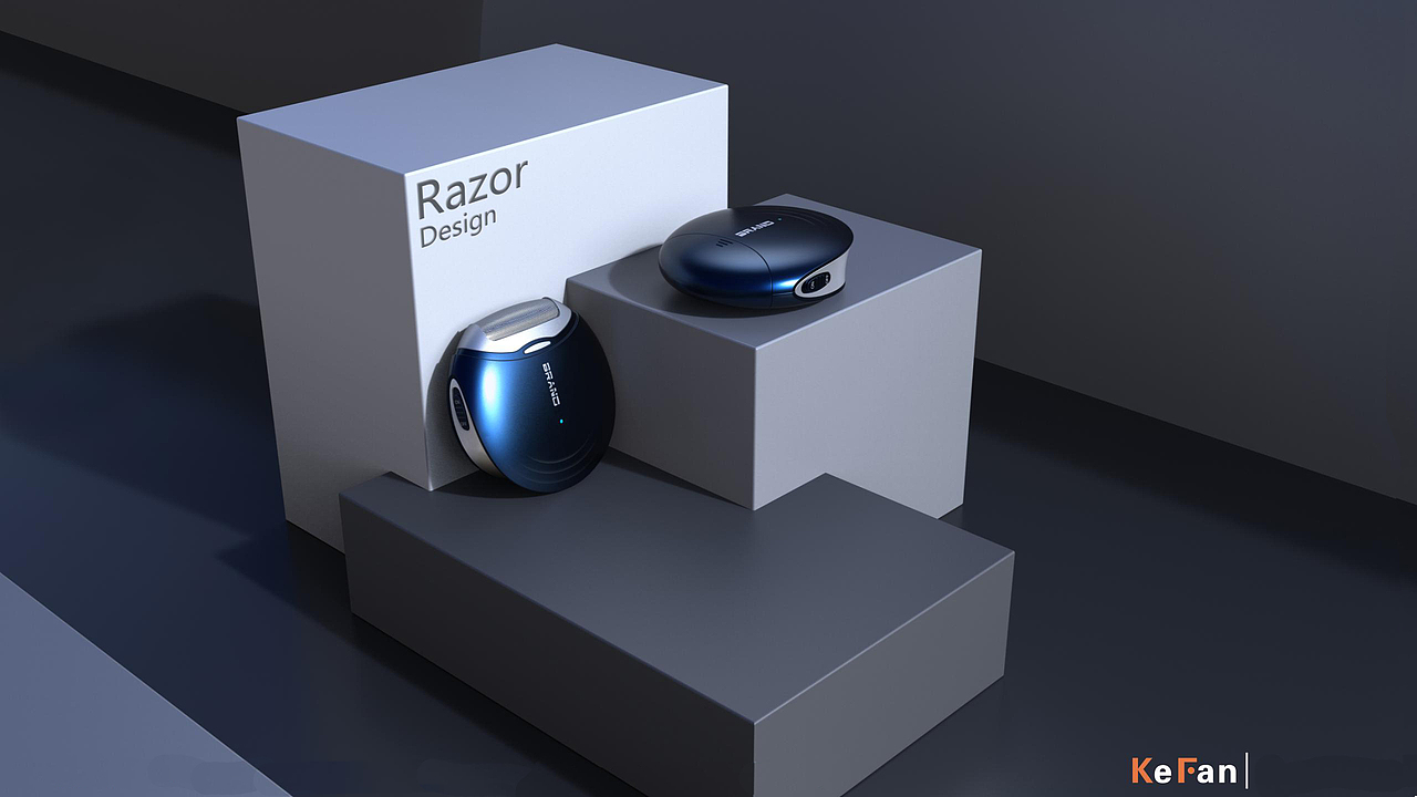 口袋式电动剃须刀,小巧便携,让男人时刻有型!