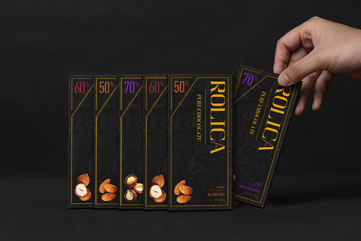 【ROLICA巧克力】品牌设计