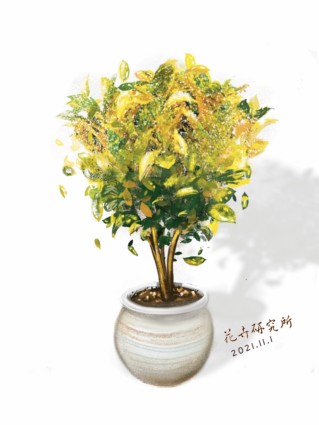 给直播间画的插画背景