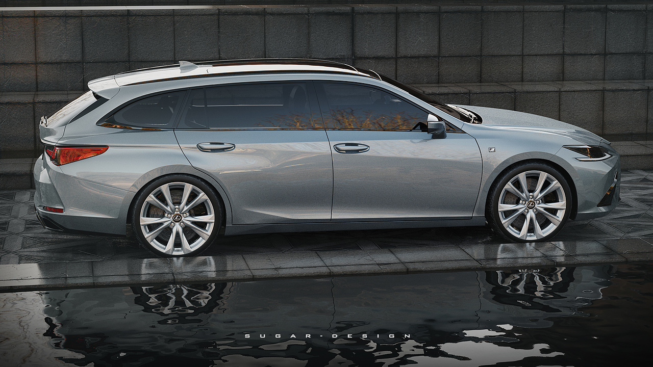 雷克萨斯esestatewagon旅行车新车预览