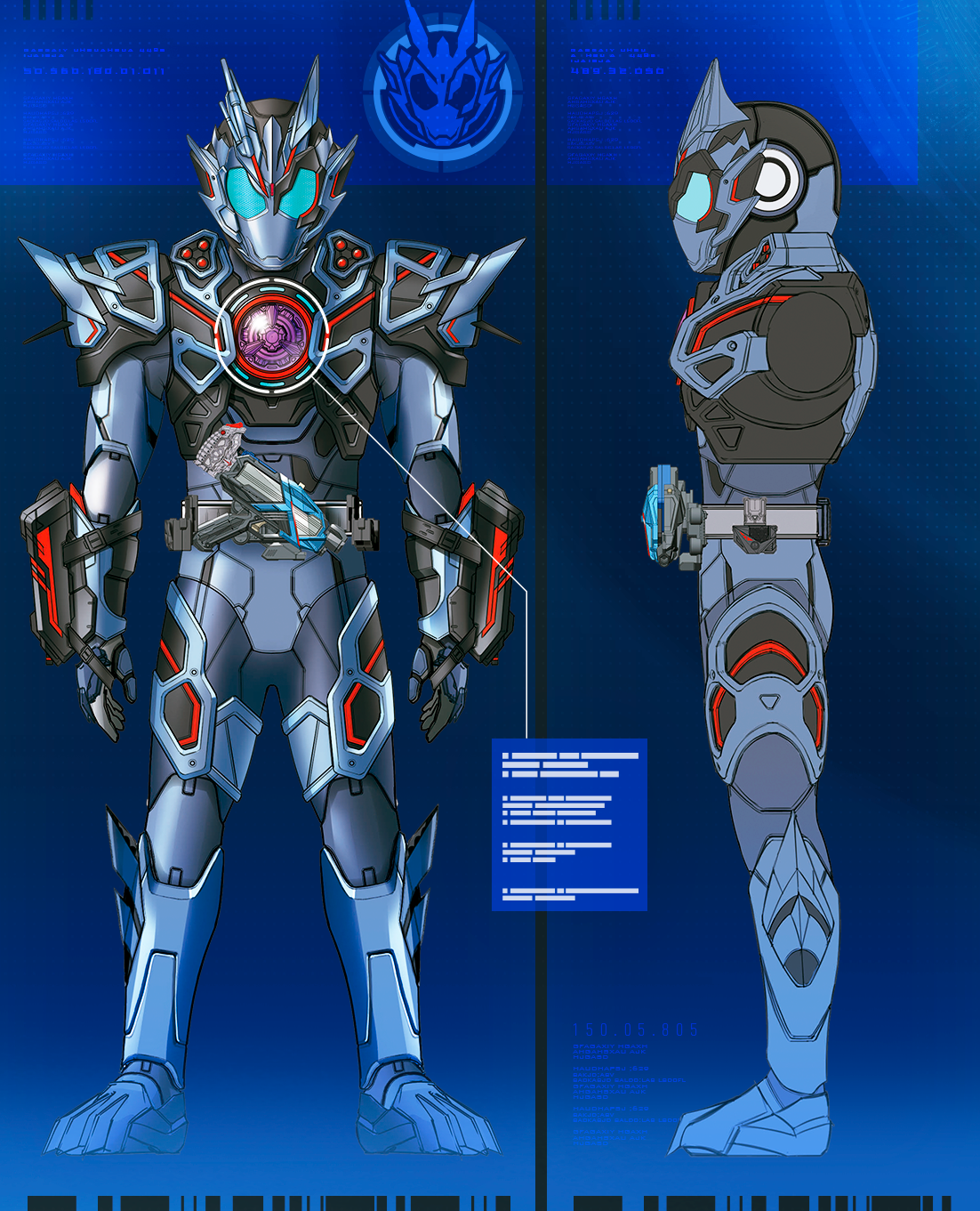 假面骑士zero-one 零一 设计图集