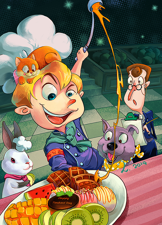 2014儿童杂志封面用稿