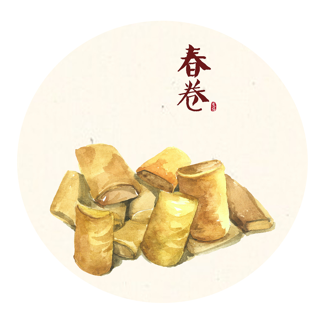 潮汕文化——潮汕特产（图ZNjQ0NDIxNzY=） - 商业插画 - 站酷设计师楚梅原创素材 - 站酷ZCOOL