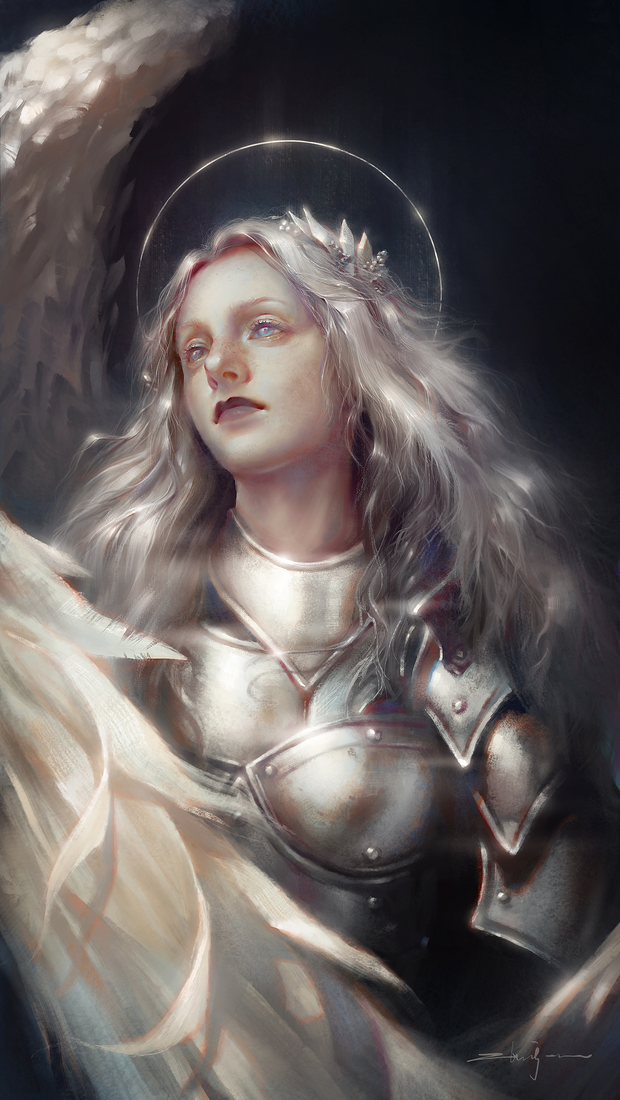 近期肖像练习（绘画过程分享）（图ZMjU2ODIyMjg0） - 商业插画 - 站酷设计师Zhan_J原创素材 - 站酷ZCOOL