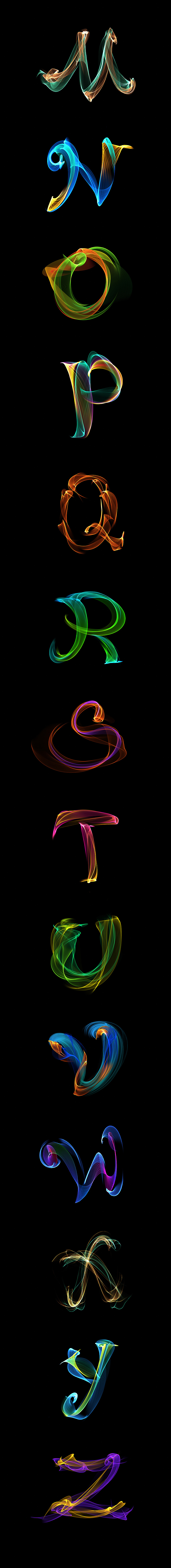 35天计划#光线科幻字体设计——The Miracle Of Light(图ZNDk4NjMzMTY=) - 字体/字形 - 站酷设计师6Gring关关原创素材 - 站酷ZCOOL