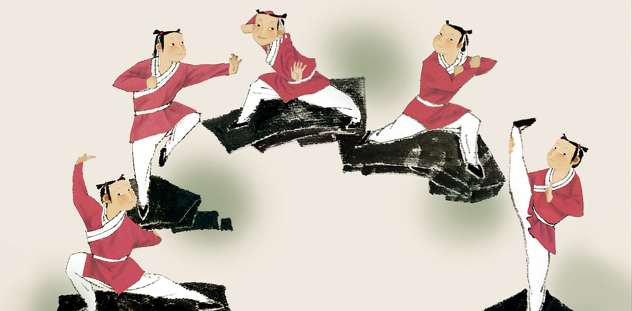 成语故事《乘风破浪》古风绘本