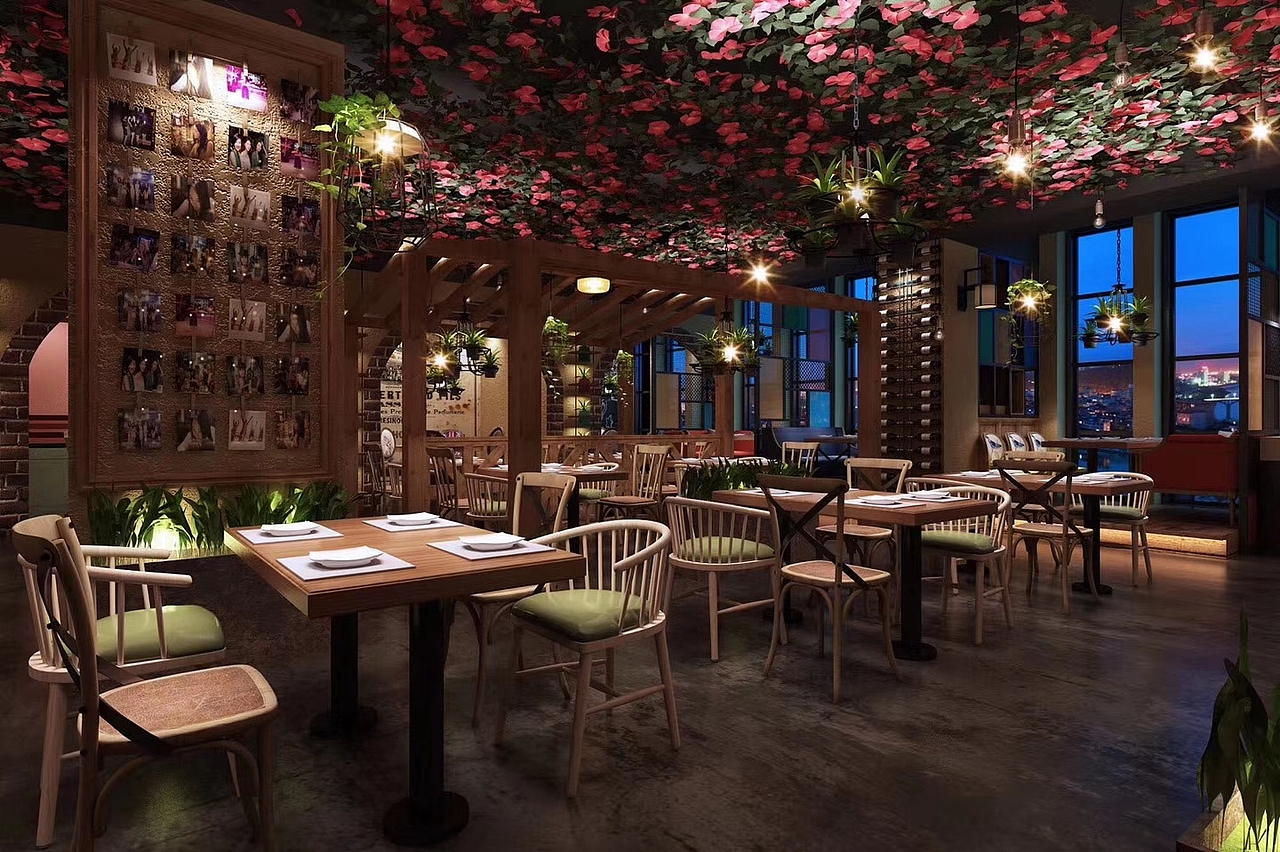 郑州音乐主题餐厅装修公司|主题餐厅设计案例效果图赏析