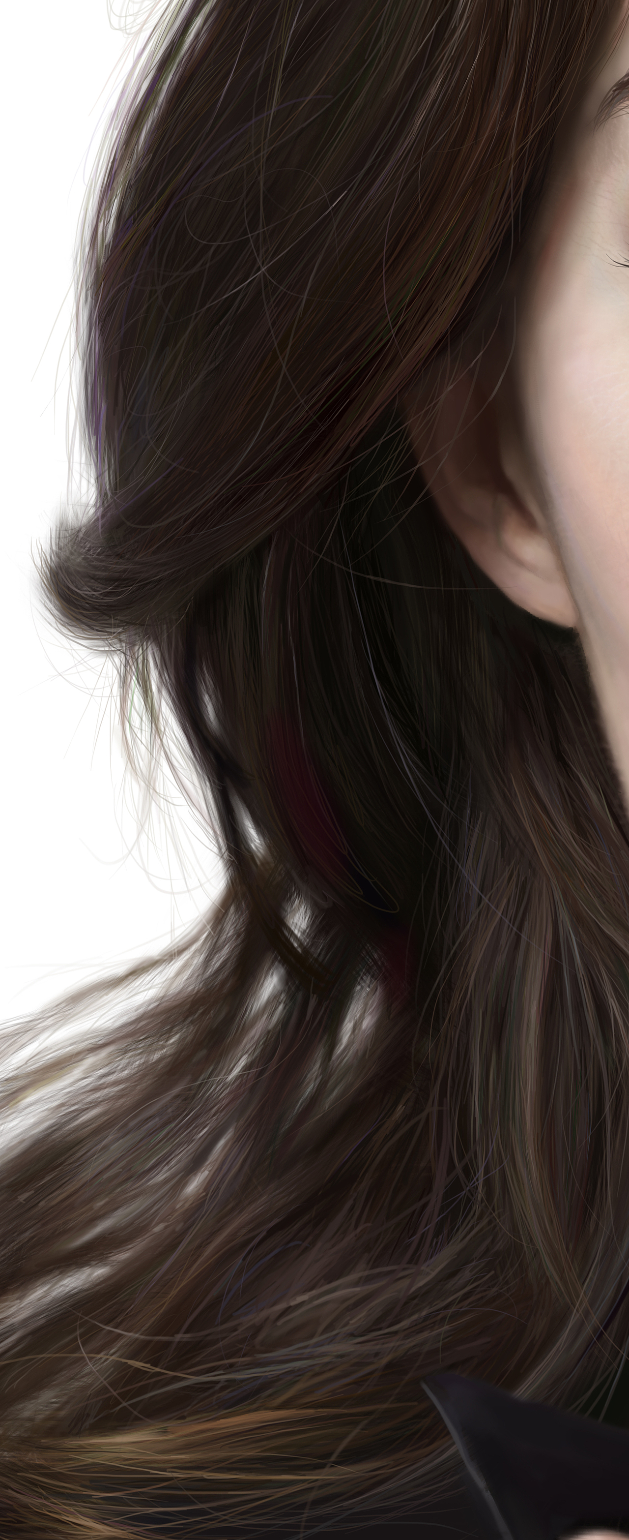 安妮·海瑟薇手绘肖像