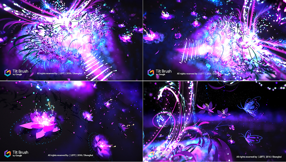 踩着荷花就可以踏上登岛栈道,爱情岛是鸟语花香の世外桃源(花与蝴蝶都是三维立体の,细节也很漂亮哦)