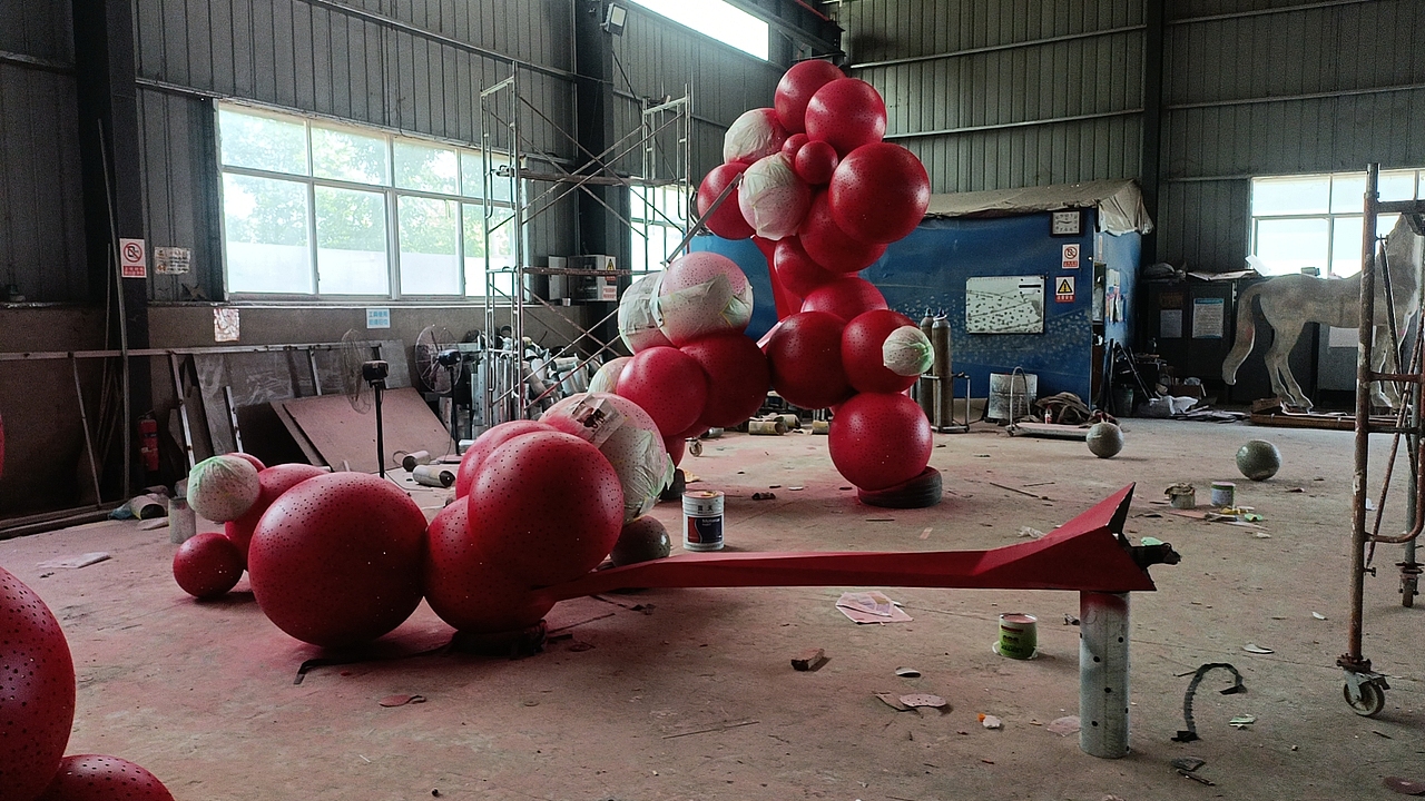 昆明-售楼部-树🌲生产-制作-安装过程展示（图ZMzQ4Nzc2MzMy） - 雕塑 - 站酷设计师德森雕塑标识景观原创素材 - 站酷ZCOOL