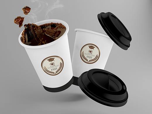 1923咖啡LOGO应用