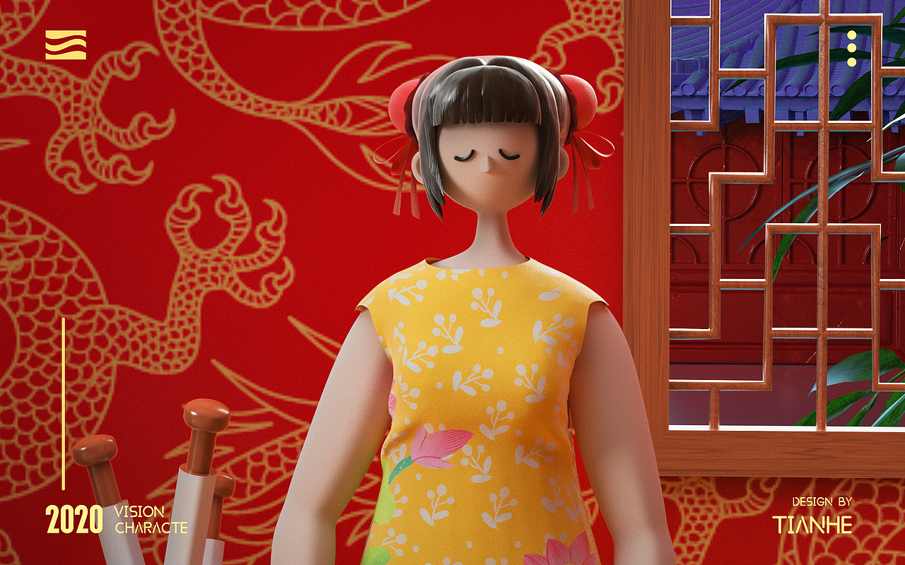 2020卡通人物造型设计、场景设计和服装设计（图ZMTk2NTM1MDky） - 人物/生物 - 站酷设计师闫天贺原创素材 - 站酷ZCOOL