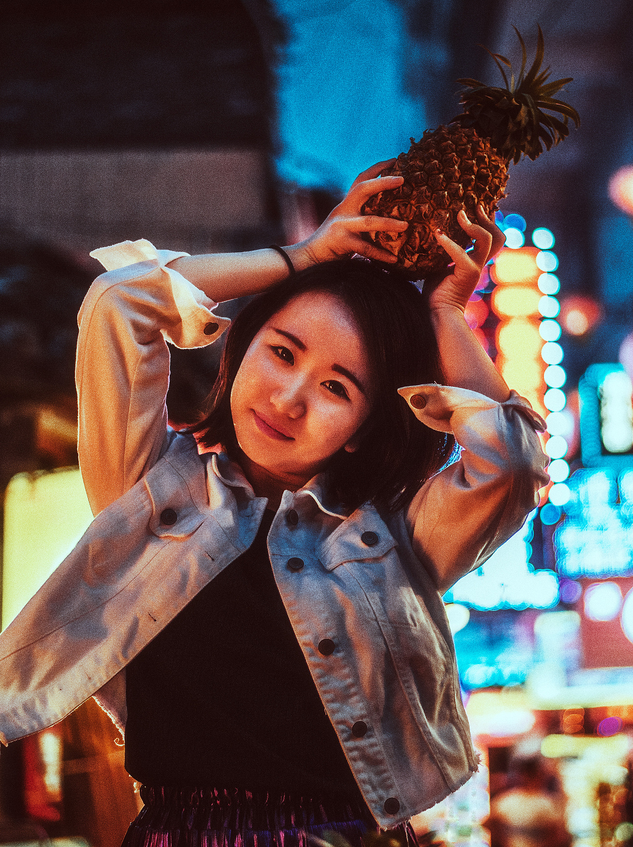电影色夜景修图