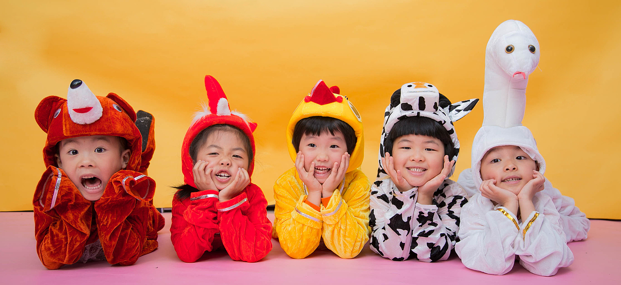 动物服装的你们每一个都是小可爱